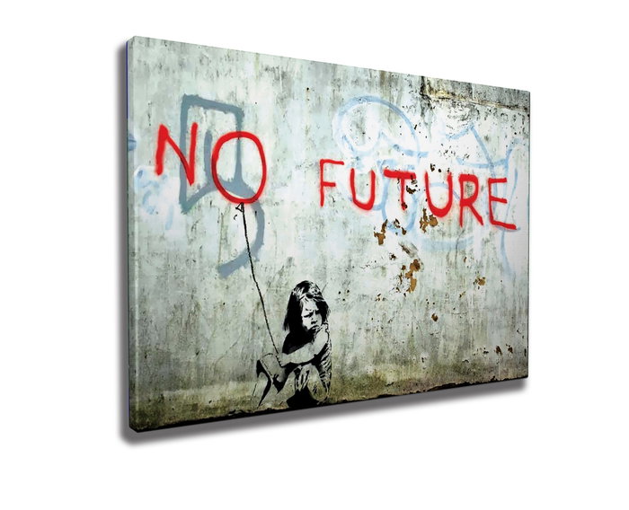 Wallity Lienzo Decorativo Banksy WY10 (50 x 70 cm) Wallity Lienzo Decorativo Banksy WY10 (50 x 70 cm)
